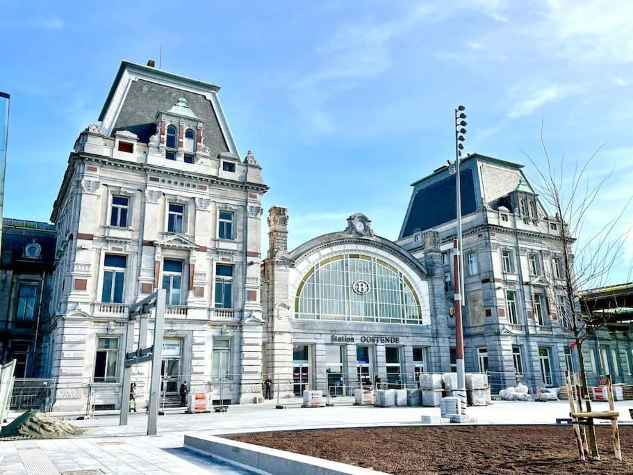 Ostend Chic, Luxe Loftstijl In Oostende Exteriör bild