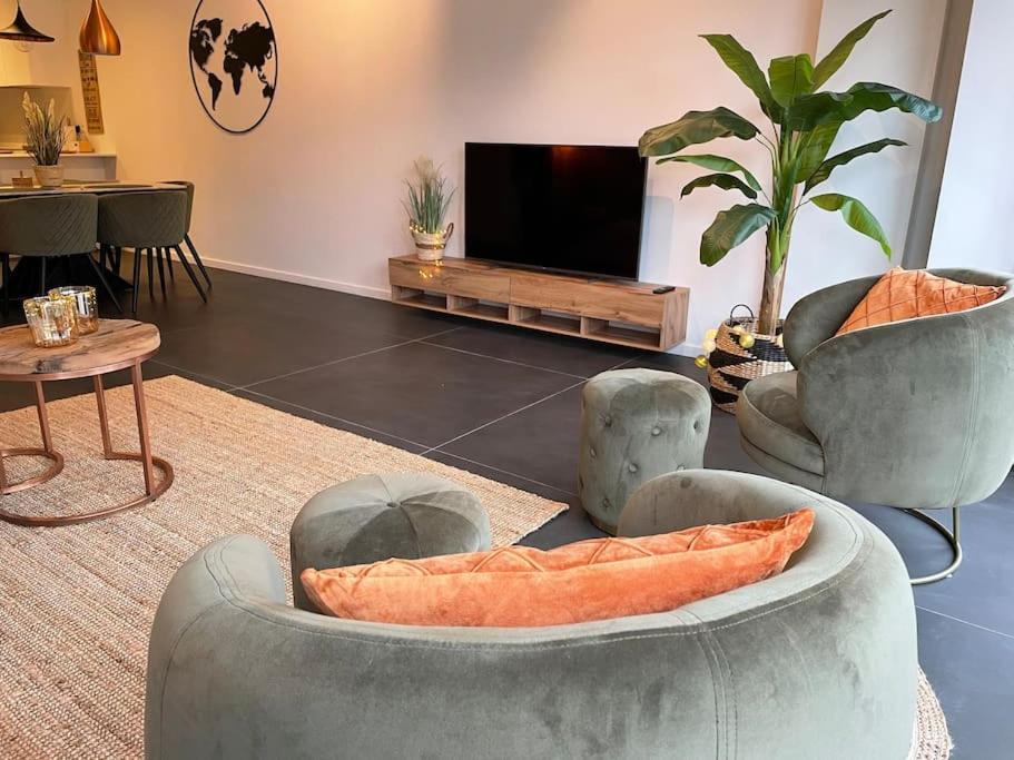 Ostend Chic, Luxe Loftstijl In Oostende Exteriör bild